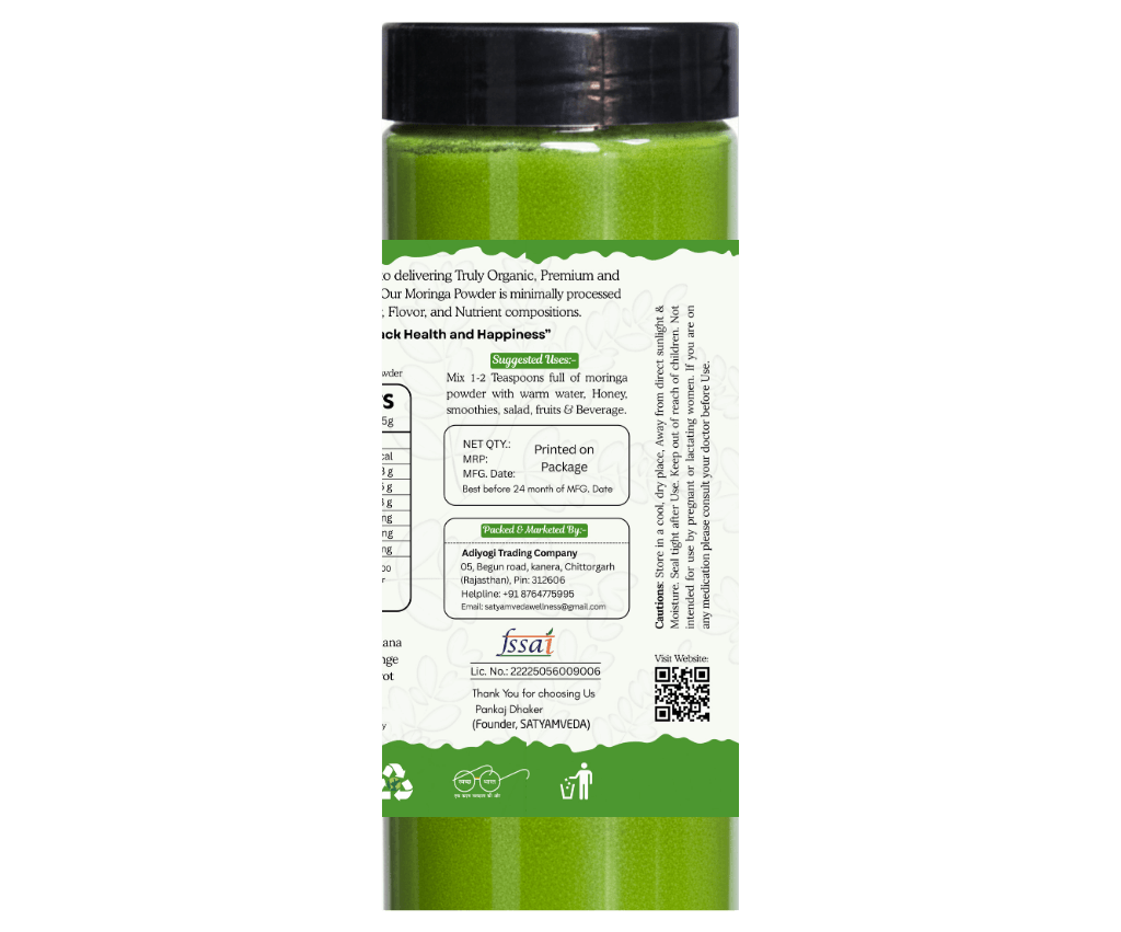 Organic Moringa Powder (150 gm) - Image 3