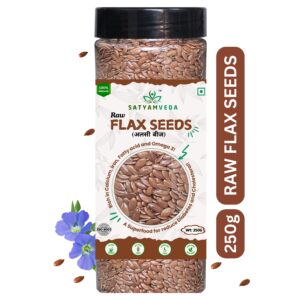 Flax Seeds Alsi Beej for weight Loss Loaded with Omega-3 Fibre Brown Flax Seeds