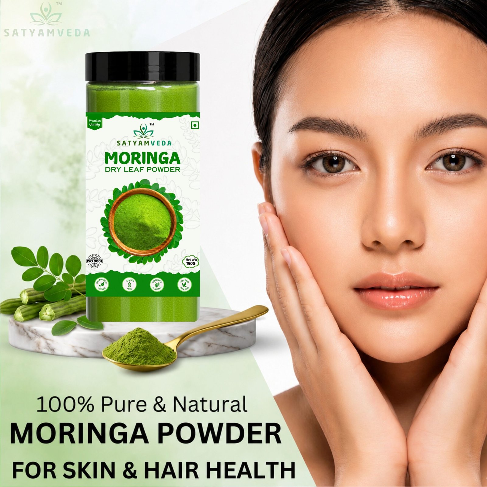 SATYAMVEDA Organic Moringa Powder