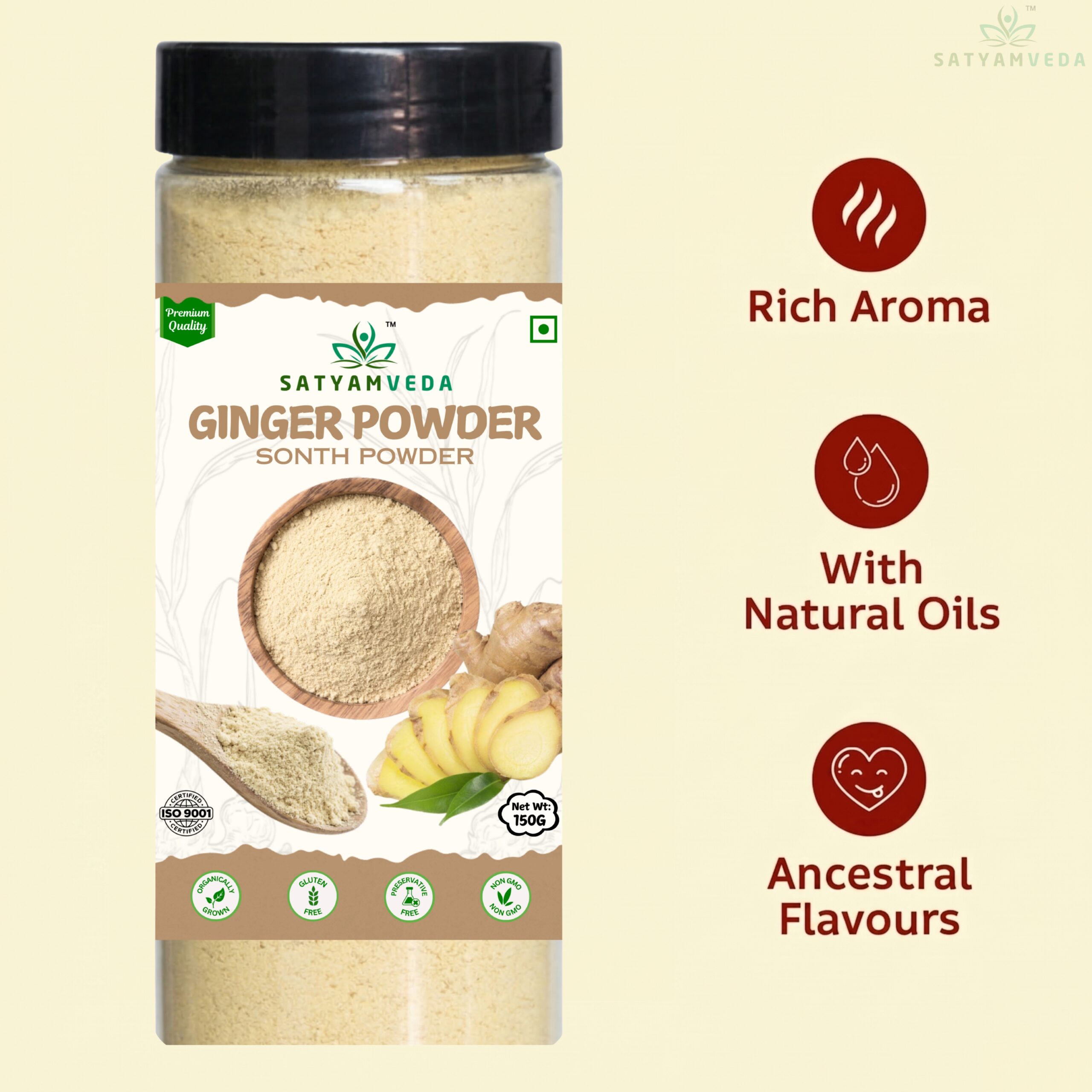 Ginger Powder for Weight Loss Herbal Tea Cooking and Drinking ginger powder for tea