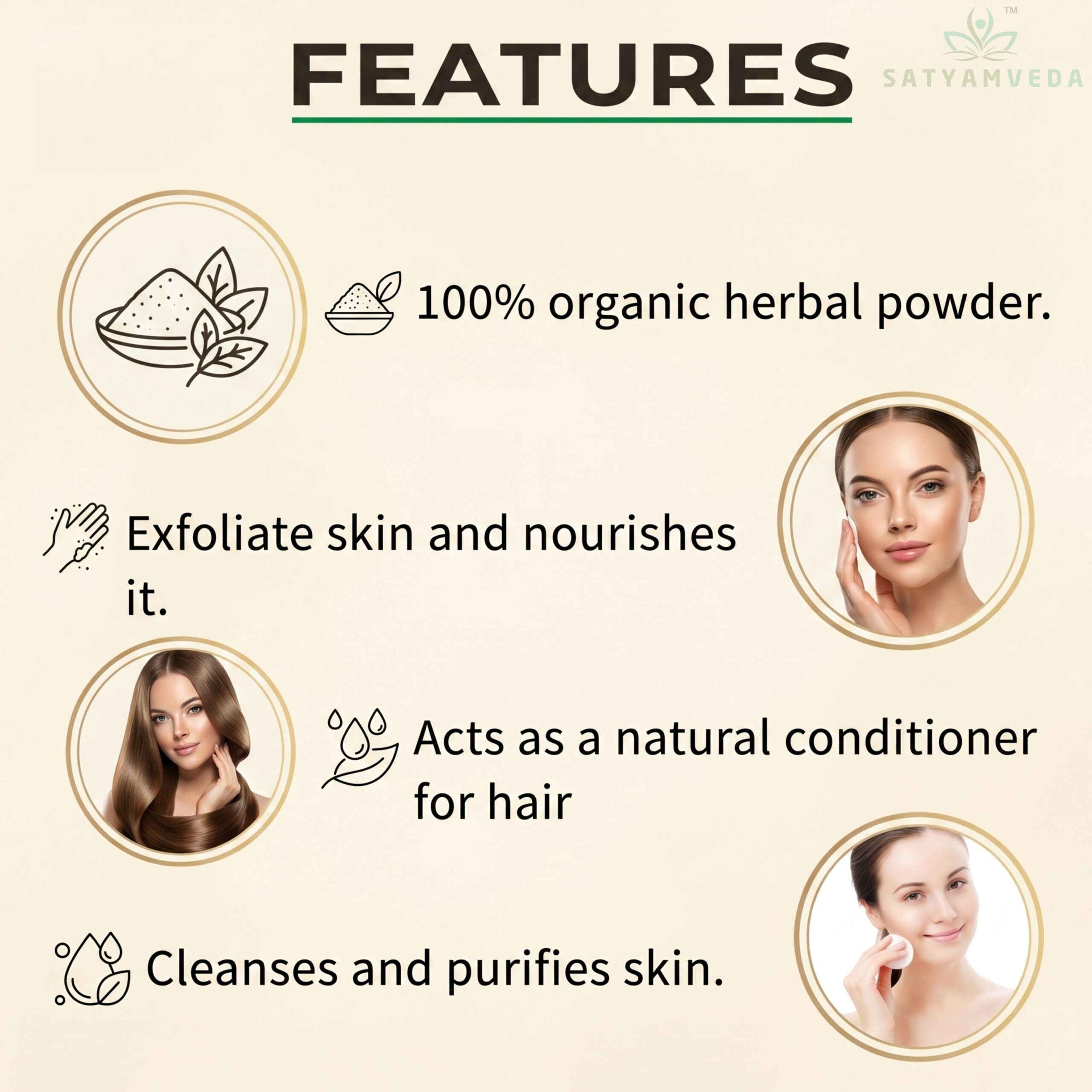Reetha Powder for Hairfall Control Dandruff Protection shampoo Nourished Hair & Skin