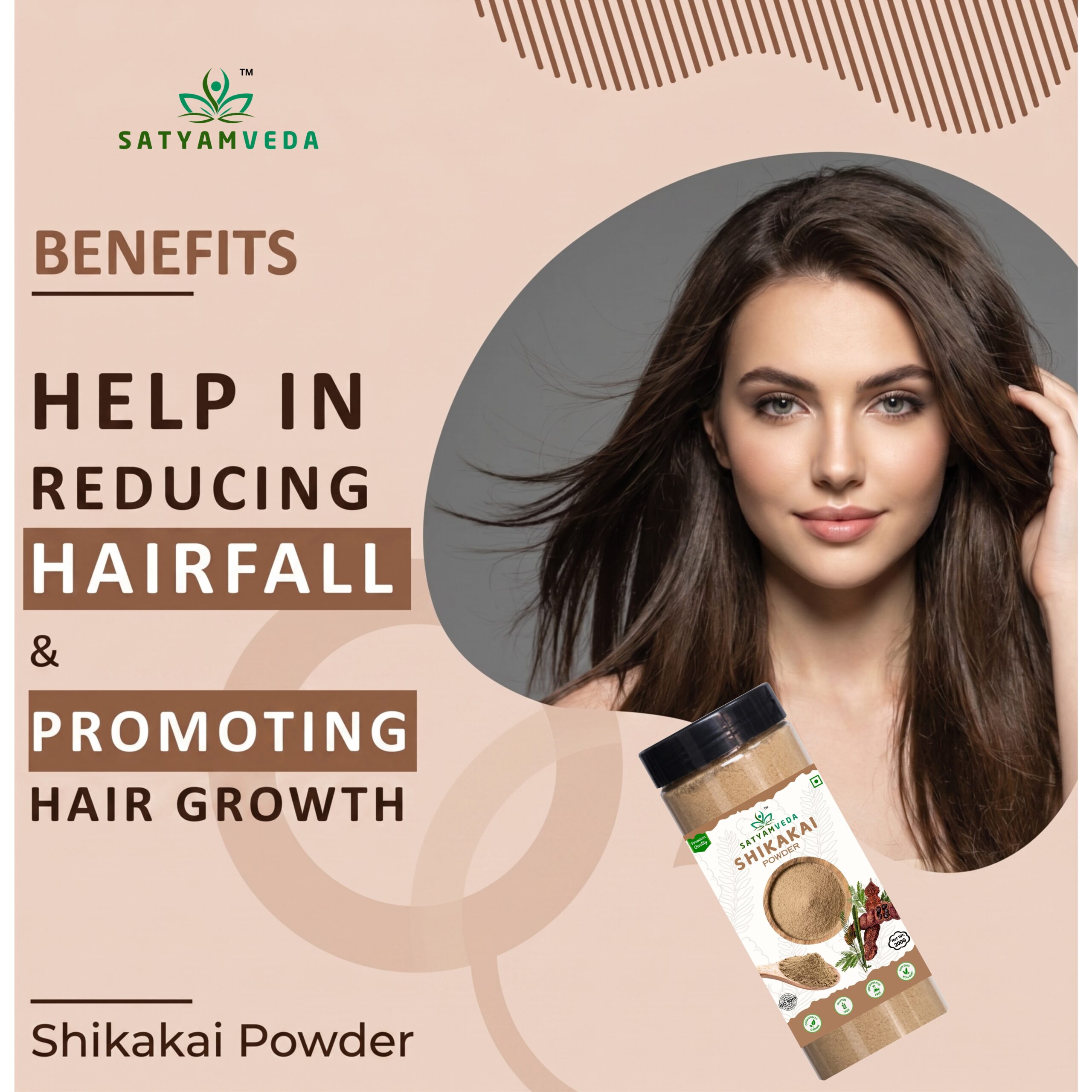 Shikakai Powder for Hair Growth Natural Hair Cleanser Conditioner shikakai powder for women