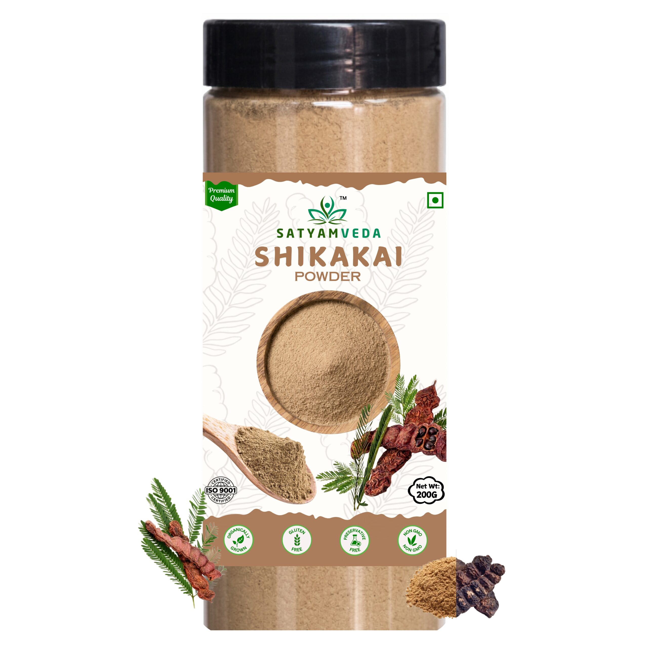 Shikakai Powder for Hair Growth Natural Hair Cleanser Conditioner shikakai powder for women