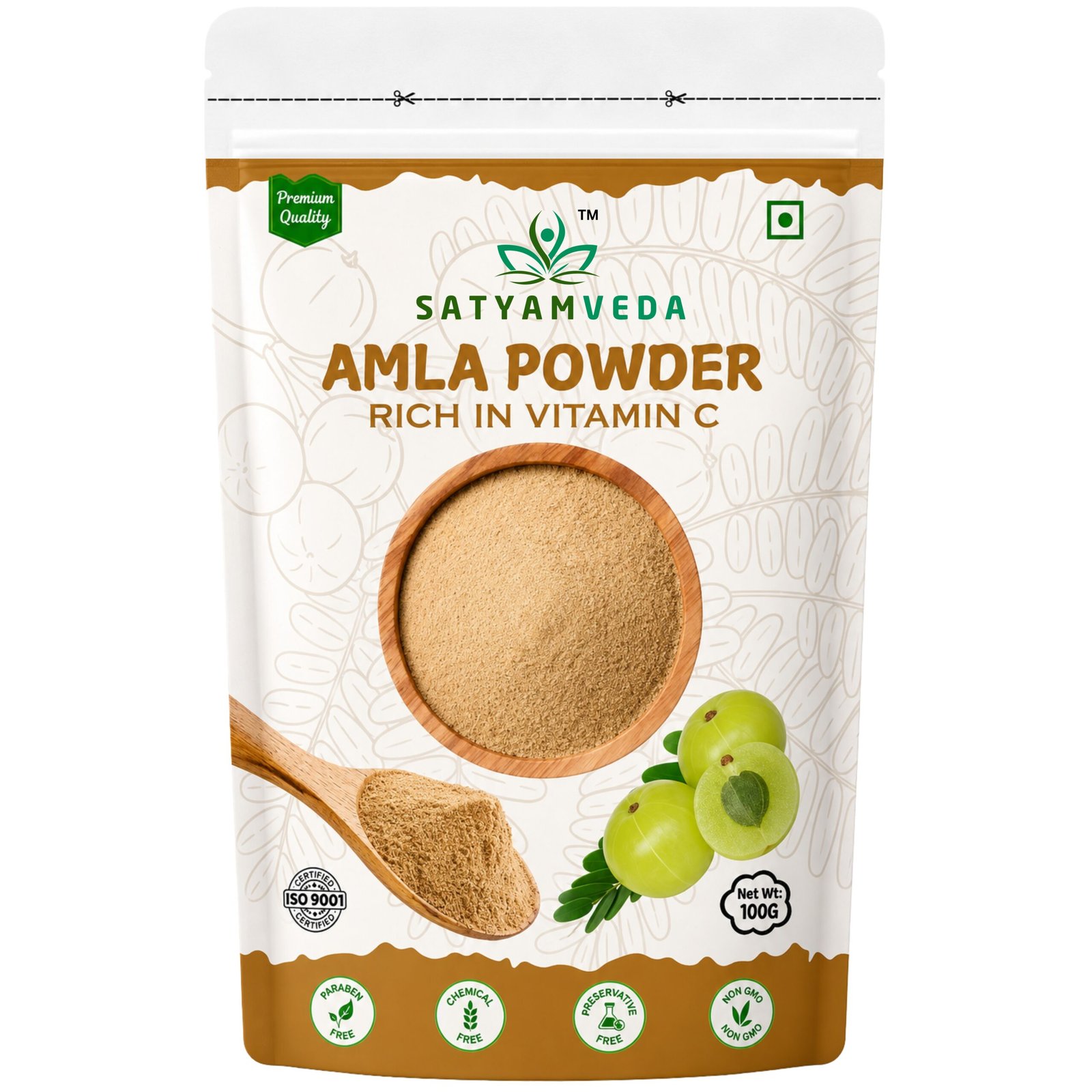 SATYAMVEDA Pure Amla Powder