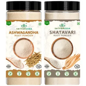 SATYAMVEDA Ashwagandha Shatavari Powder