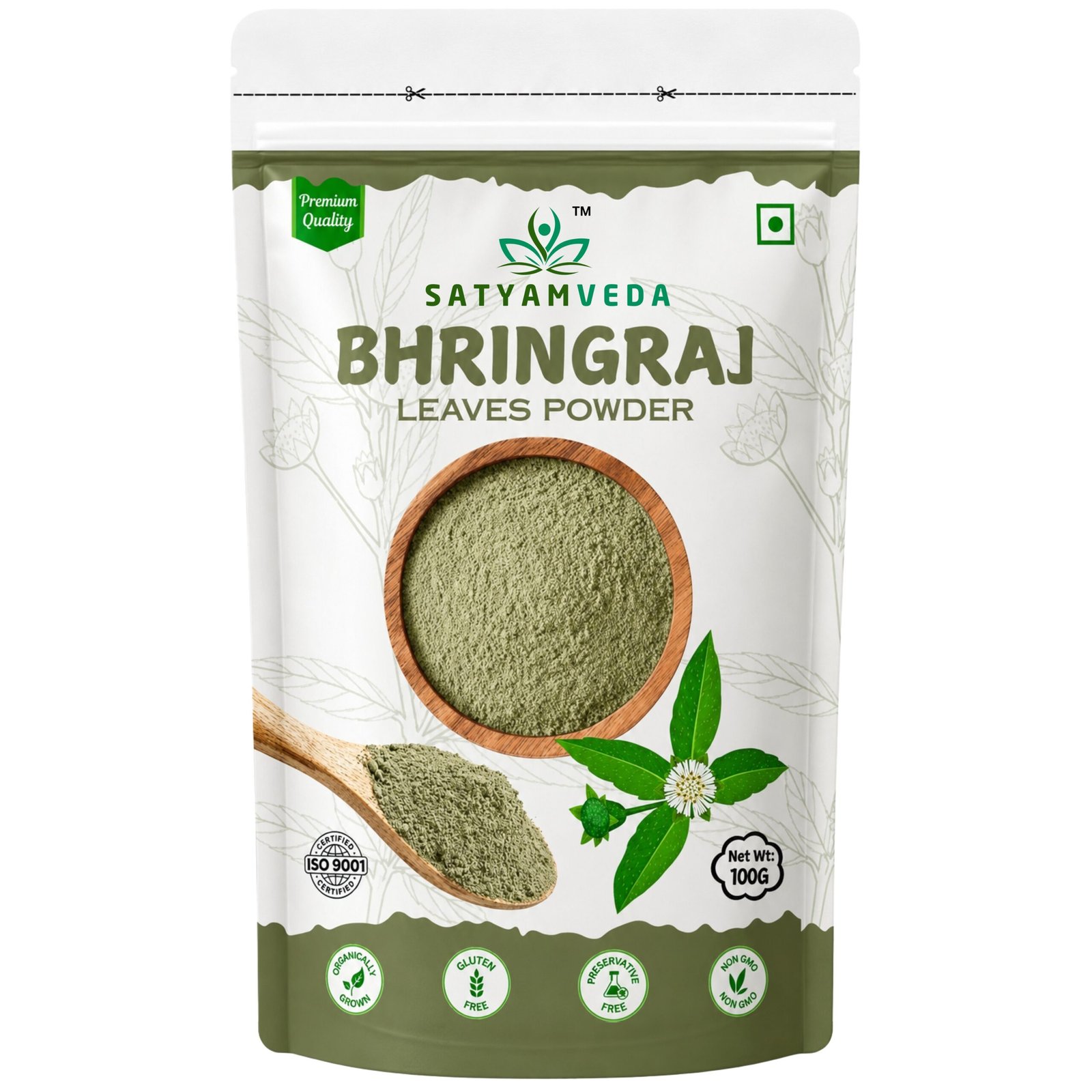 SATYAMVEDA Bhringraj Powder