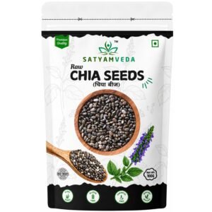 SATYAMVEDA Organics Chia seeds