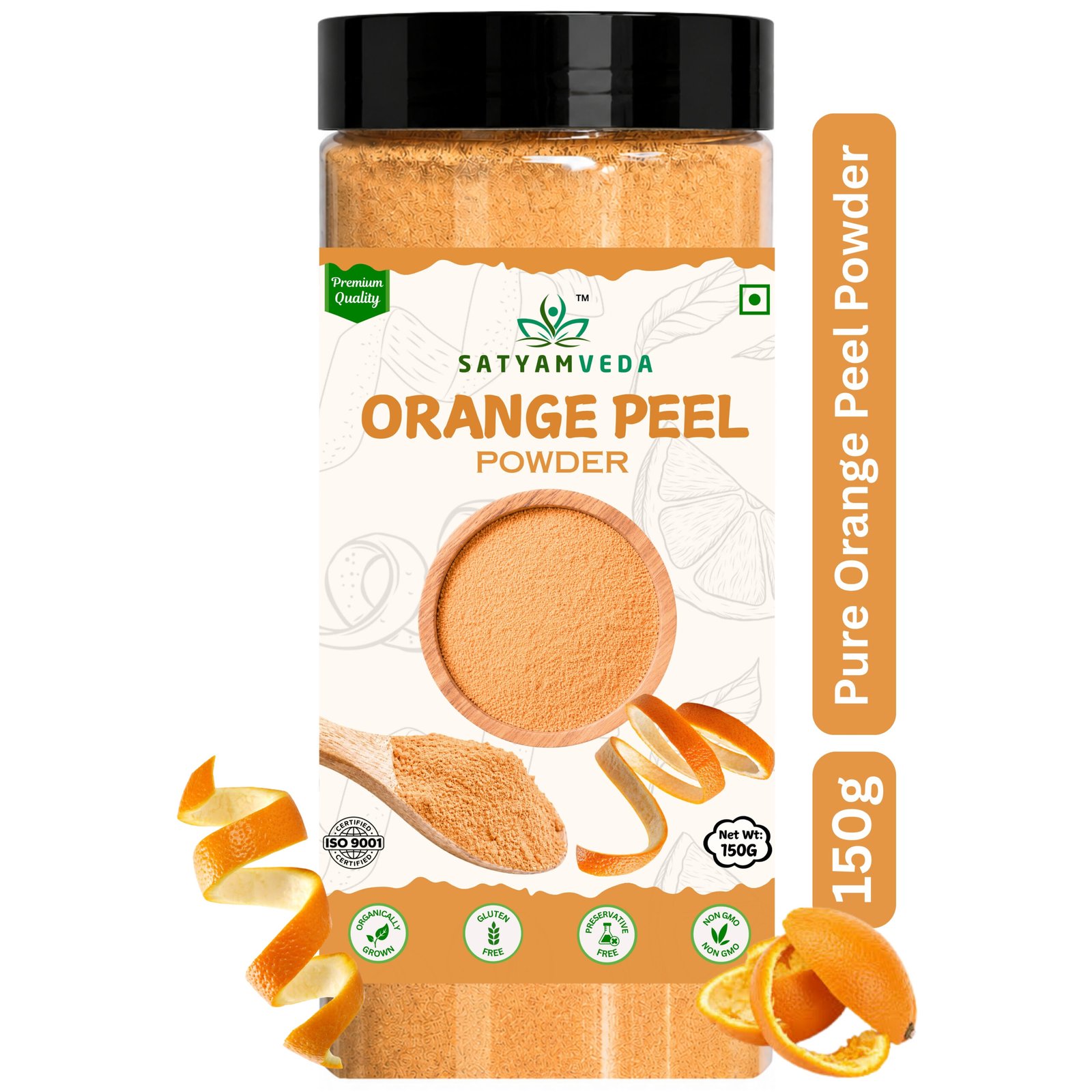SATYAMVEDA Orange Peel Powder