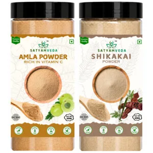 SATYAMVEDA Amla and Shikakai Powder