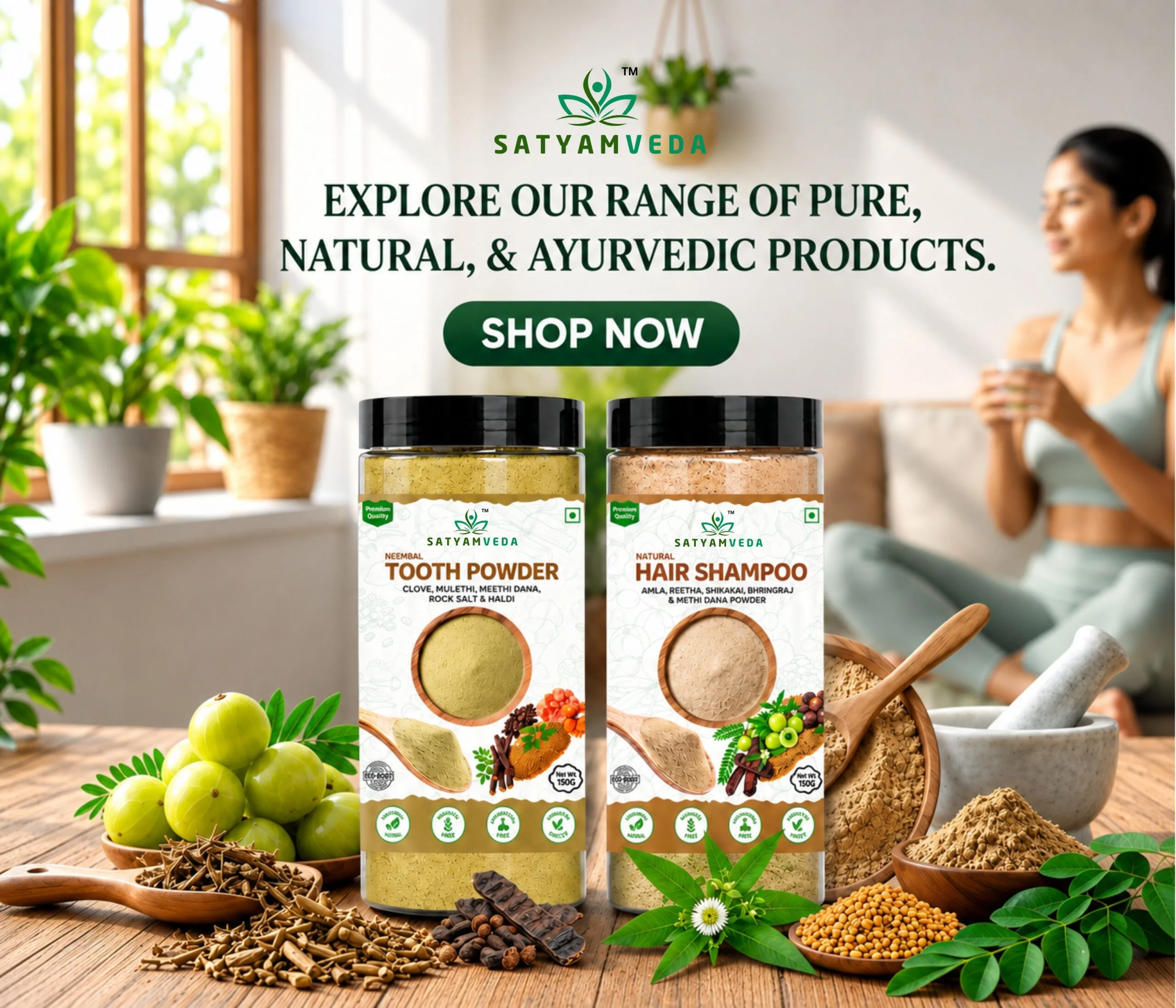 SATYAMVEDA Organics Products